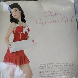 Halloween Playboy Classic Cigarette Girl Costume